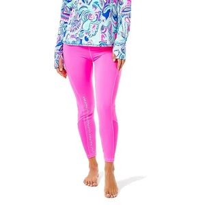 Lilly Pulitzer NWT Luxletic Weekender Highrise Midi Graphic Resort White XXL